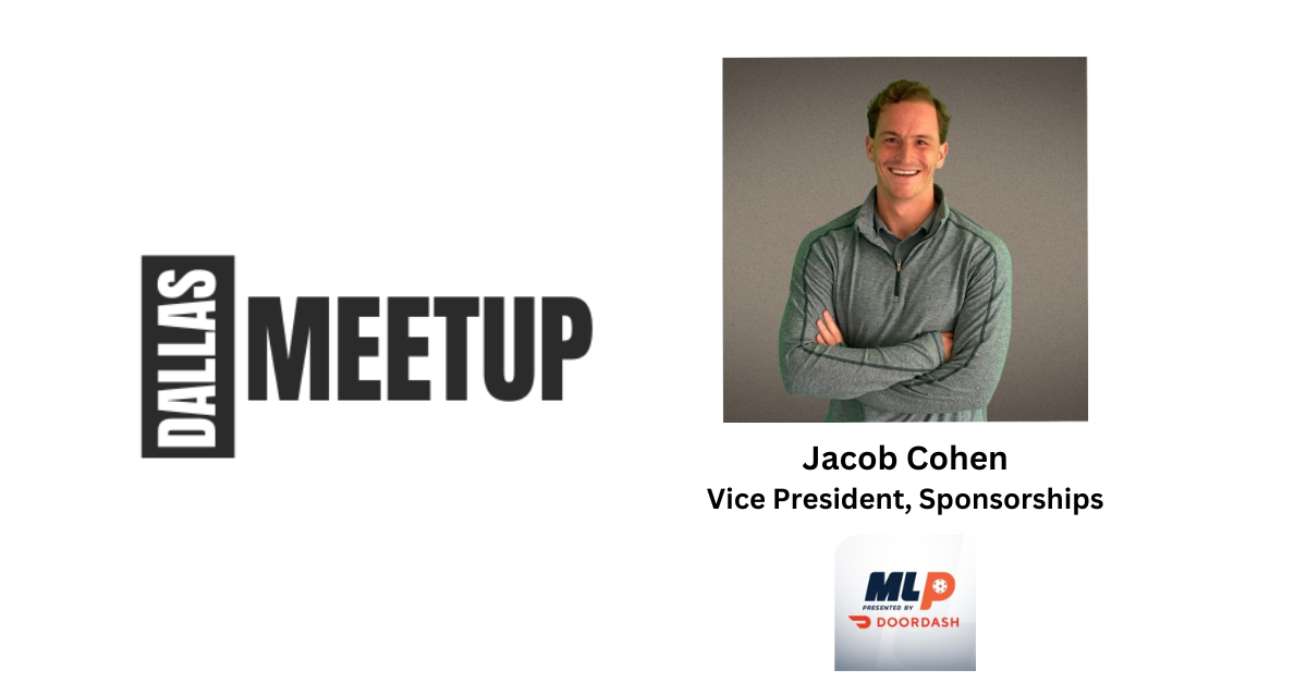 Jacob Cohen of Major League Pickleball to be featured at DallasMeetup