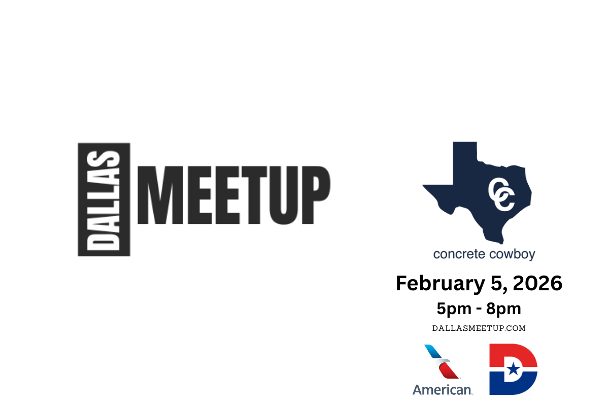 DallasMeetup at Concrete Cowboy Frisco: Parking, Tickets, Maps