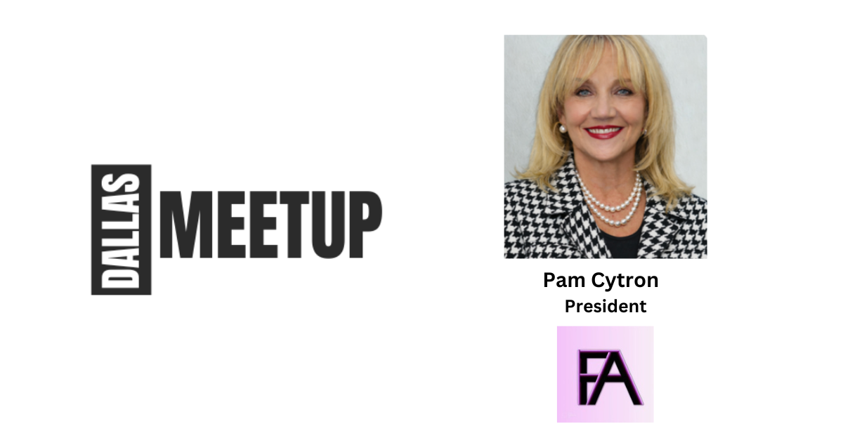 Pam Cytron of The Founders Arena to be featured at DallasMeetup