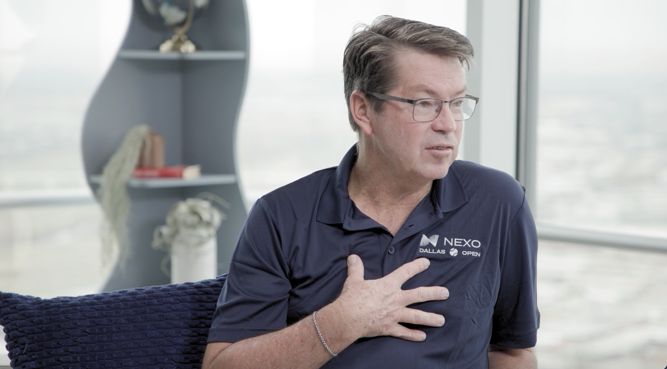 Peter Lebedevs of Nexo Dallas Open Joins Carson Gibbons on The DallasMeetup Dime