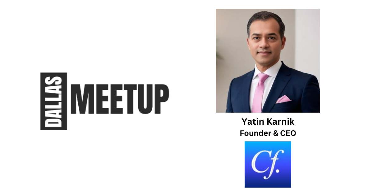 Yatin Karnik of Confer Solutions AI to be featured at DallasMeetup