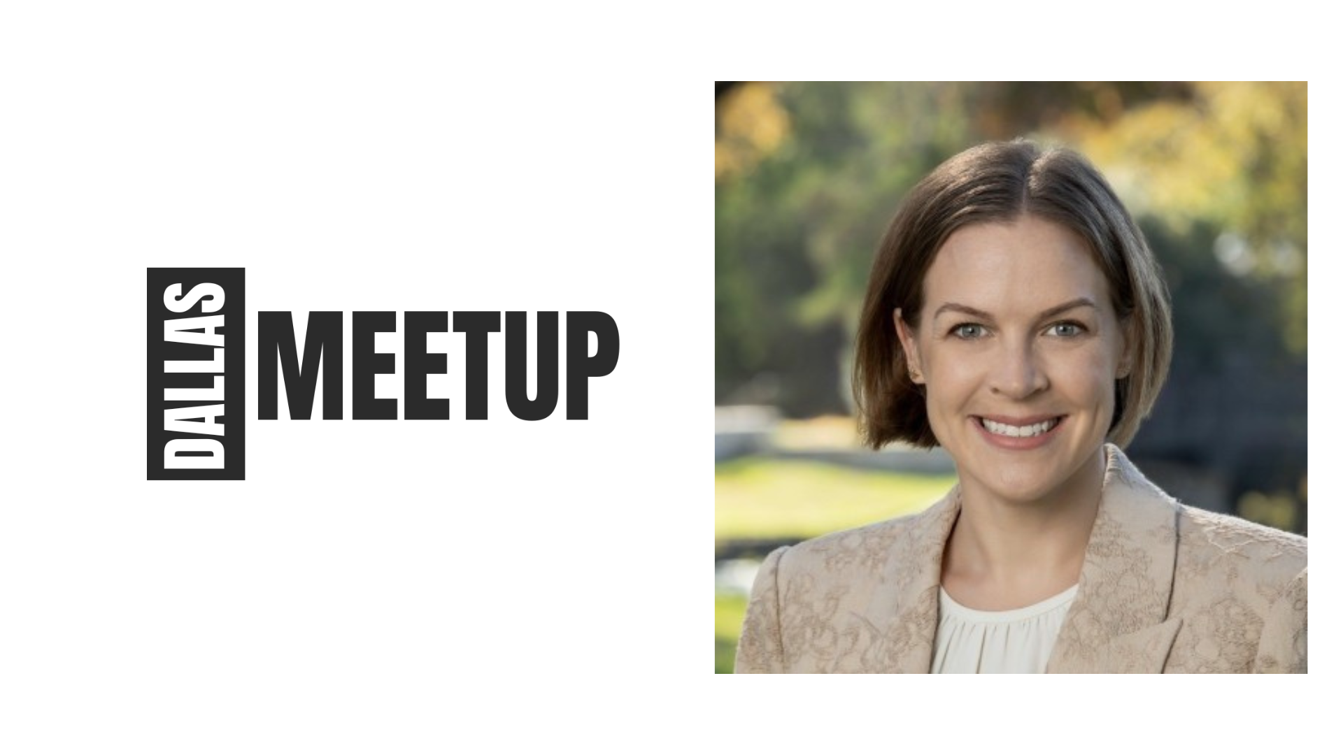 Elissa Izmailyan of Texas Trees Foundation to be featured at DallasMeetup