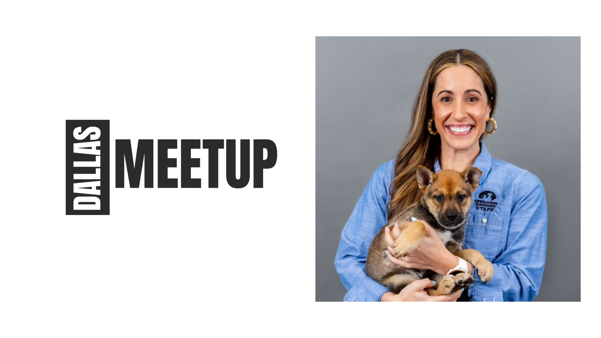 Meredith Jones of Operation Kindness to be featured at DallasMeetup