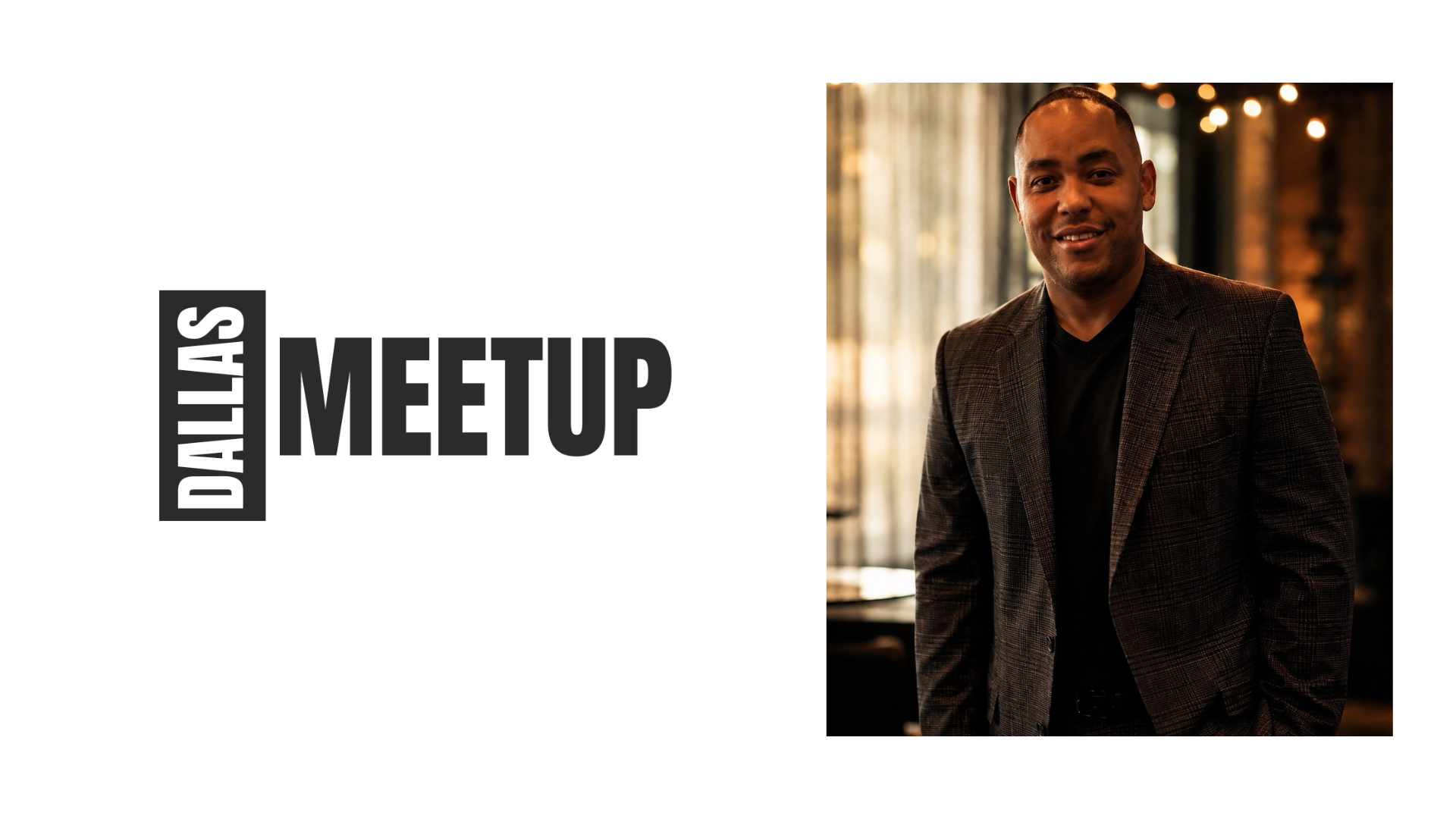 Adam Hunter of Broadway Dallas to be featured at DallasMeetup