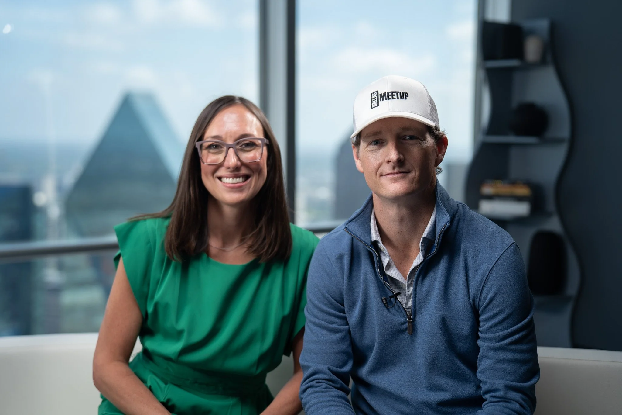 Lauren Smith with Hugs Cafe joins Carson Gibbons on The DallasMeetup Dime