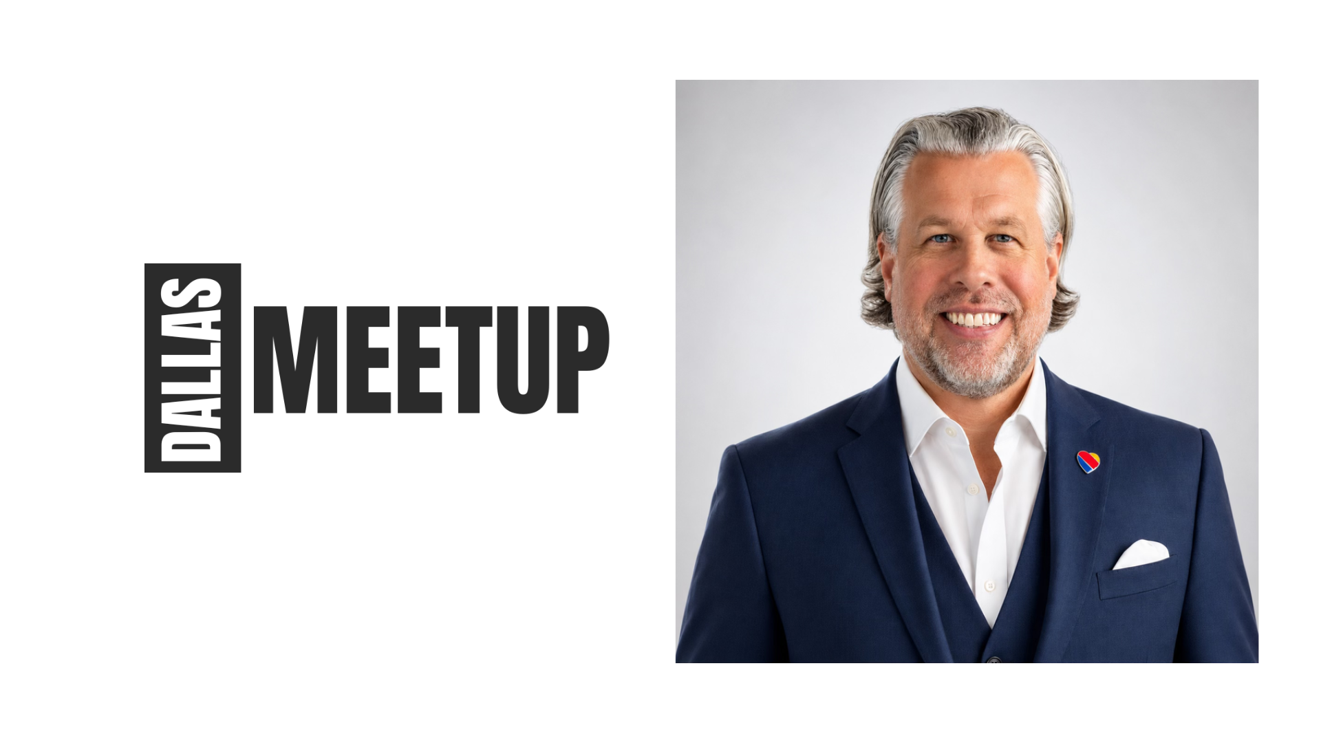 Kevin Sullivan of Southwest Airlines joins DallasMeetup at Legacy Hall
