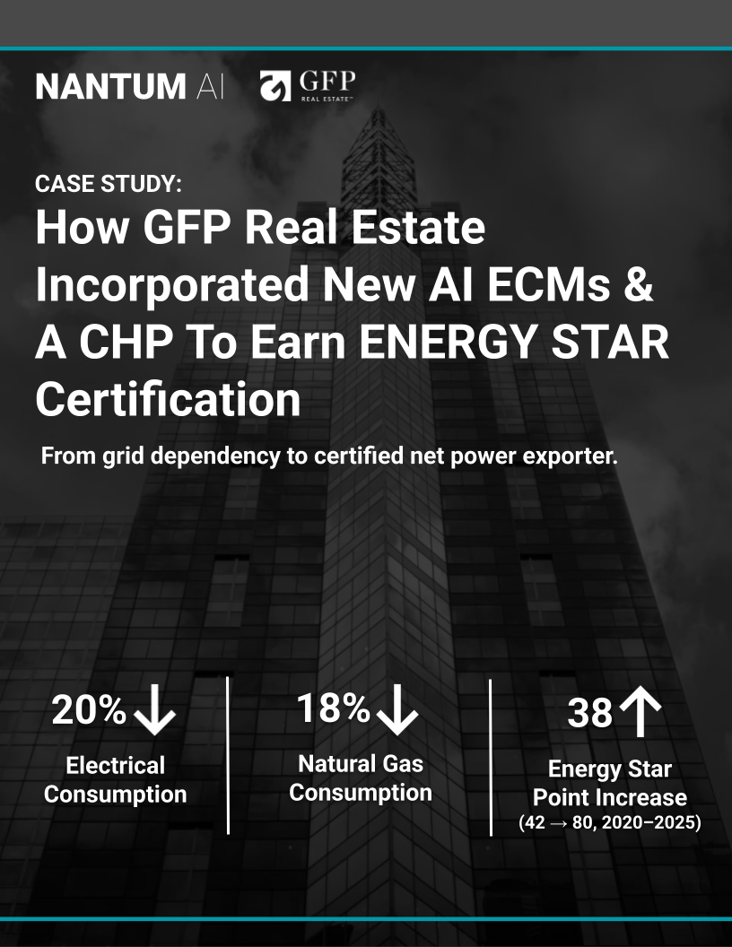 How GFP Real Estate Incorporated New AI ECMs &amp; A CHP To Earn ENERGY STAR Certification