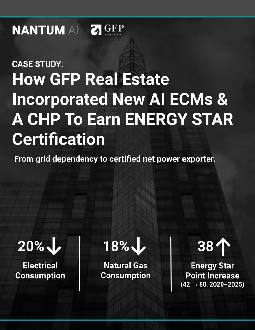 How GFP Real Estate Incorporated New AI ECMs &amp; A CHP To Earn ENERGY STAR Certification