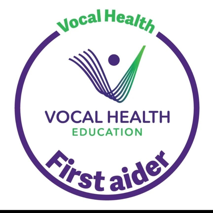 Is something up with your voice and you aren't sure what to do? 

I am so excited to share that I am now a certified Vocal Health First Aider! I had an incredible experience completing the VHFA course through @thevocalhealth . It's a robust course th
