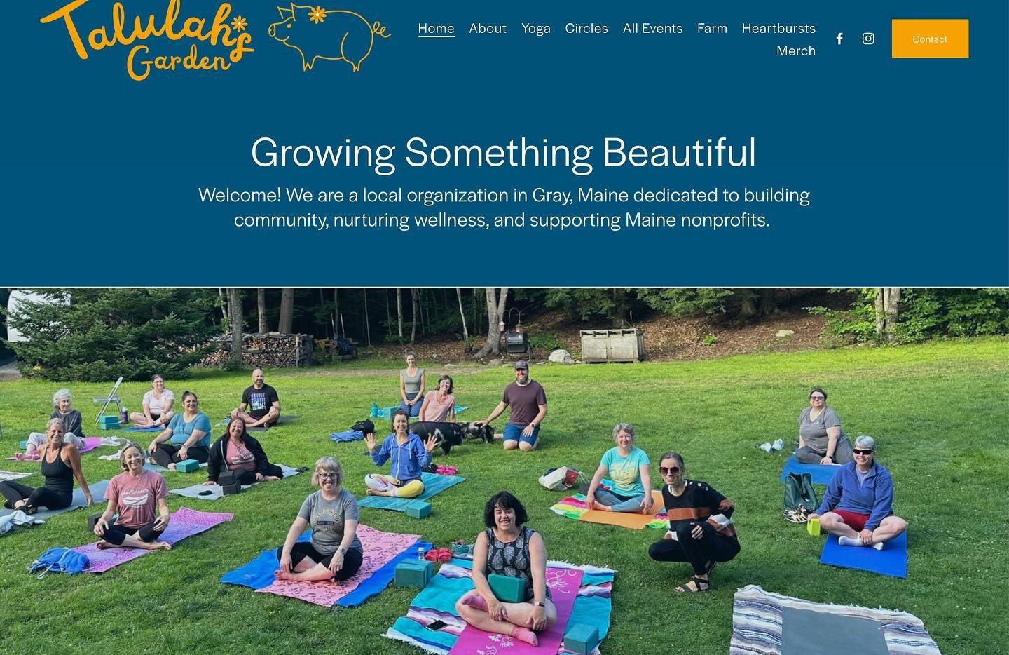 I&rsquo;m so excited to welcome you to Talulah&rsquo;s Garden!  Be sure to check out the schedule for the summer. There is so much happening &amp; more being added, so keep checking back. This journey is just beginning &amp; I can&rsquo;t wait to see