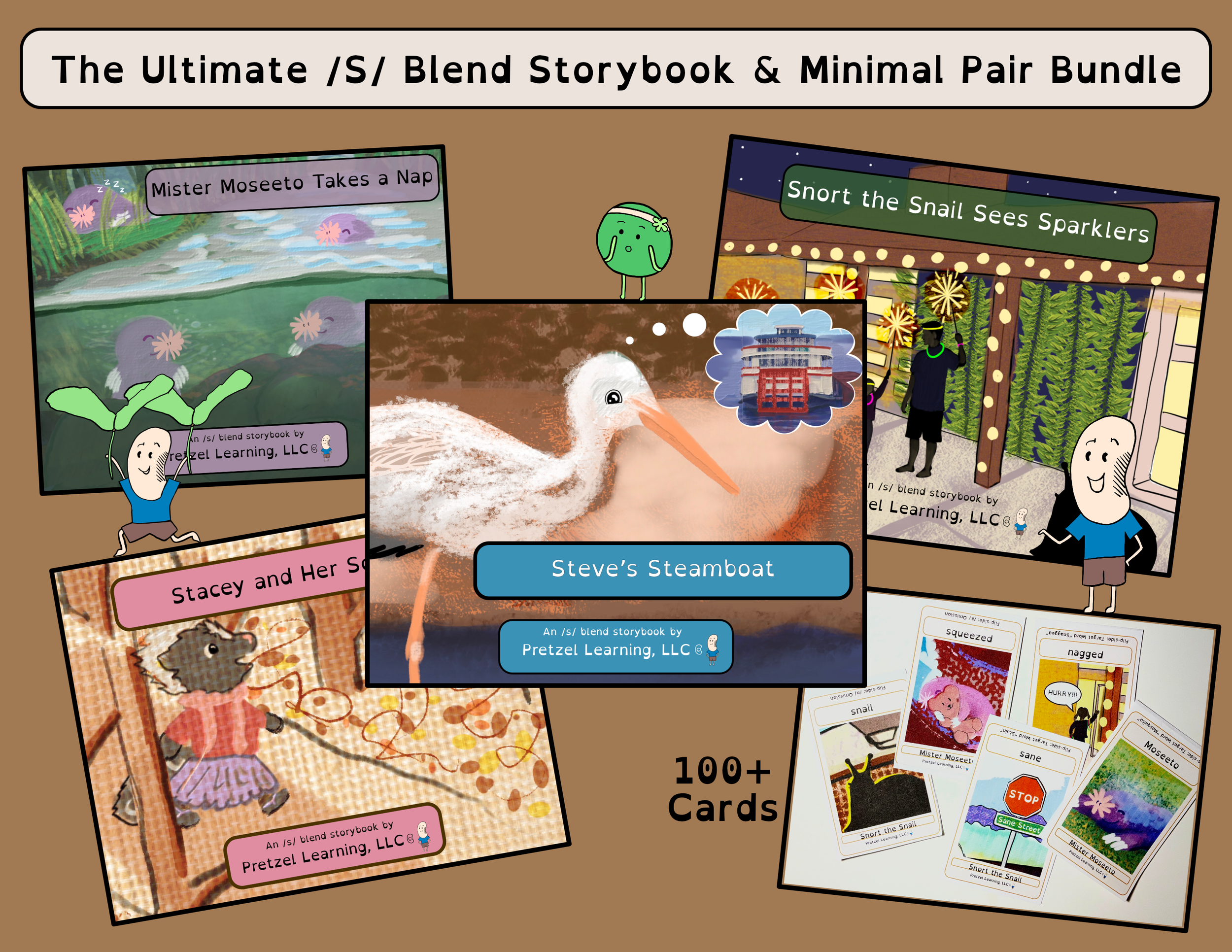 The Ultimate /s/ Blend Storybook & Minimal Pair Bundle