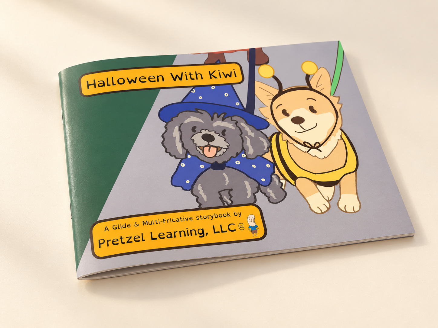 PRE-ORDER --- Halloween With Kiwi | Printed TH Articulation Speech Therapy Storybook with Contextual Facilitation