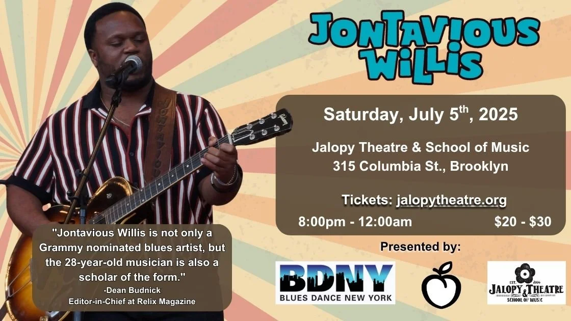 Jontavious Willis! Live at Jalopy Theatre