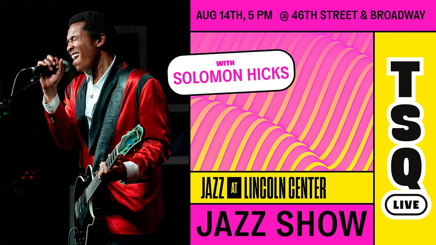 King Solomon Hicks Live at Times Square