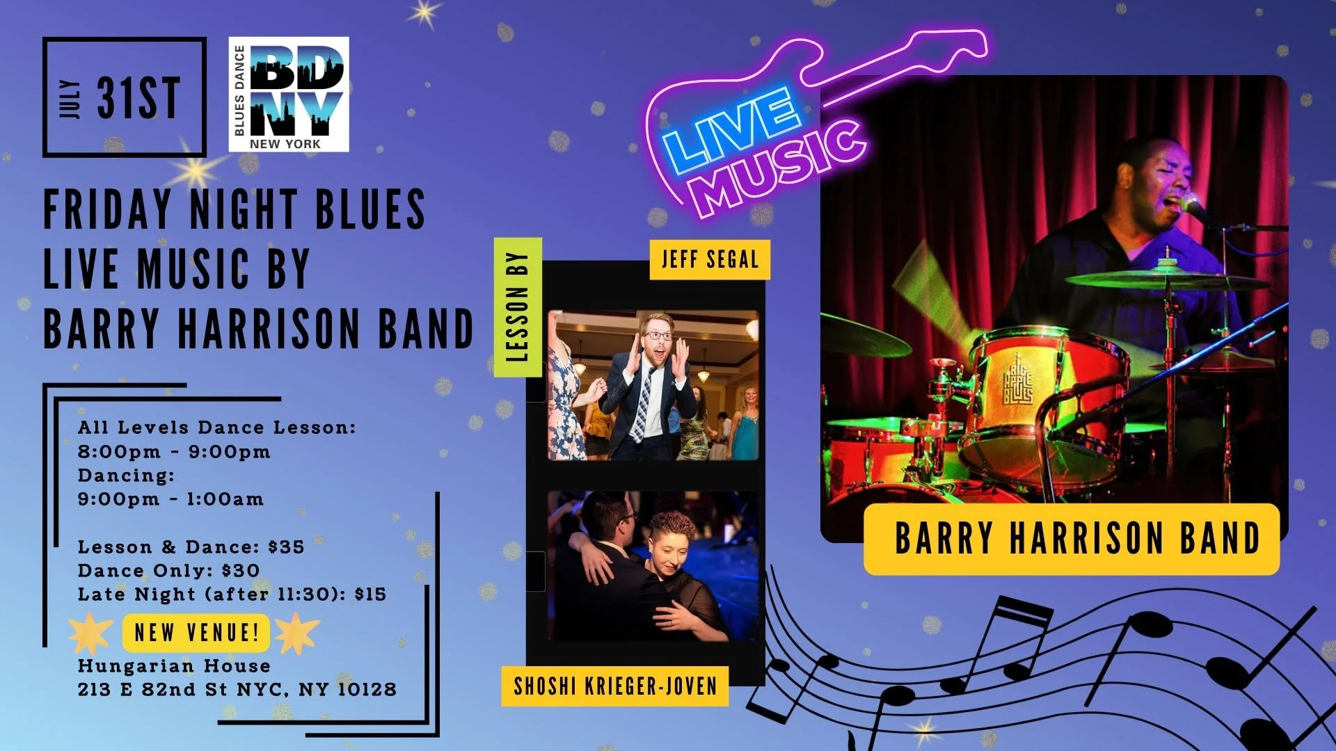 Friday Night Blues - Barry Harrison Band