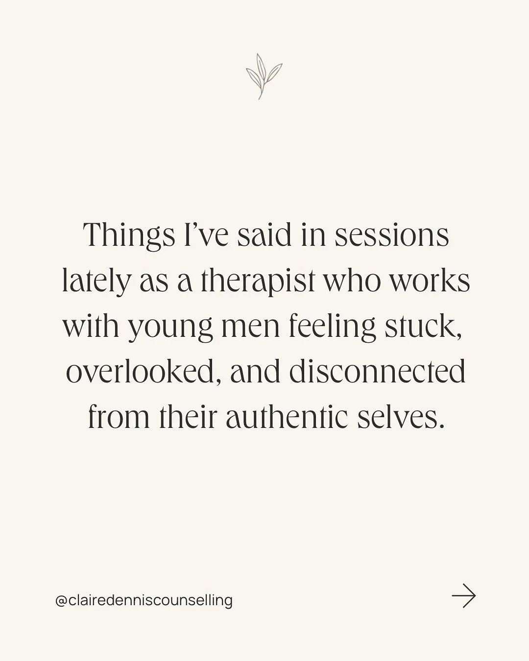 Feeling stuck, overlooked, and disconnected from who you are or want to be? These are just a few things I&rsquo;ve been exploring with men in our work together lately. If any of this resonates with you, there&rsquo;s no shame in reaching out. Let&rsq