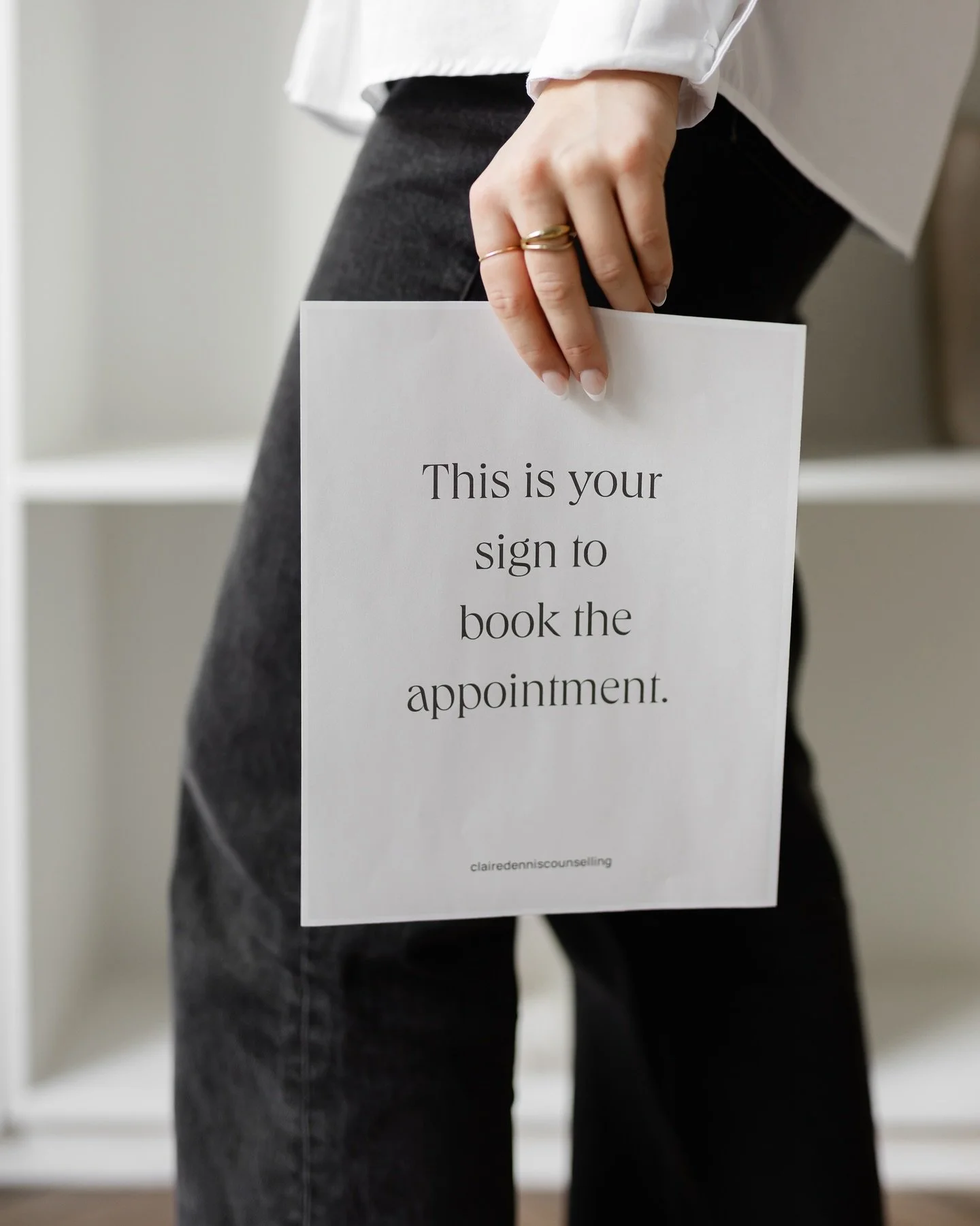 My therapist just sent me her holiday out-of-office hours, and it reminded me that I need to book the appointments my future self will thank me for (jump scare it&rsquo;s only November, but it moves quick!).

Sometimes the hardest part of self-care i