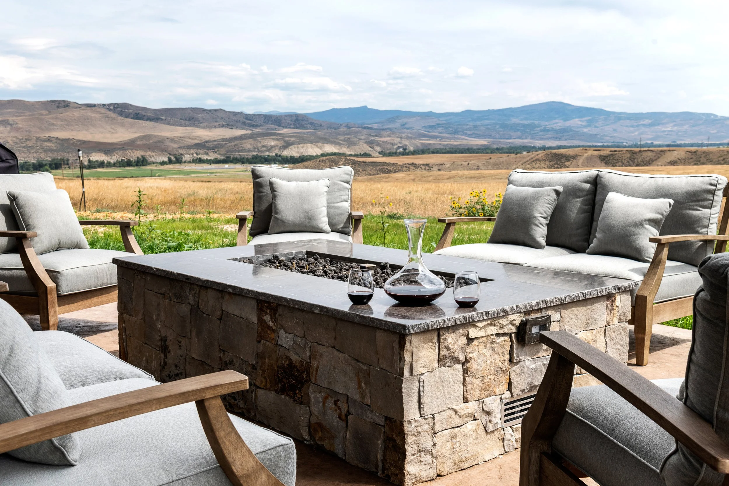 Patio Fireplace