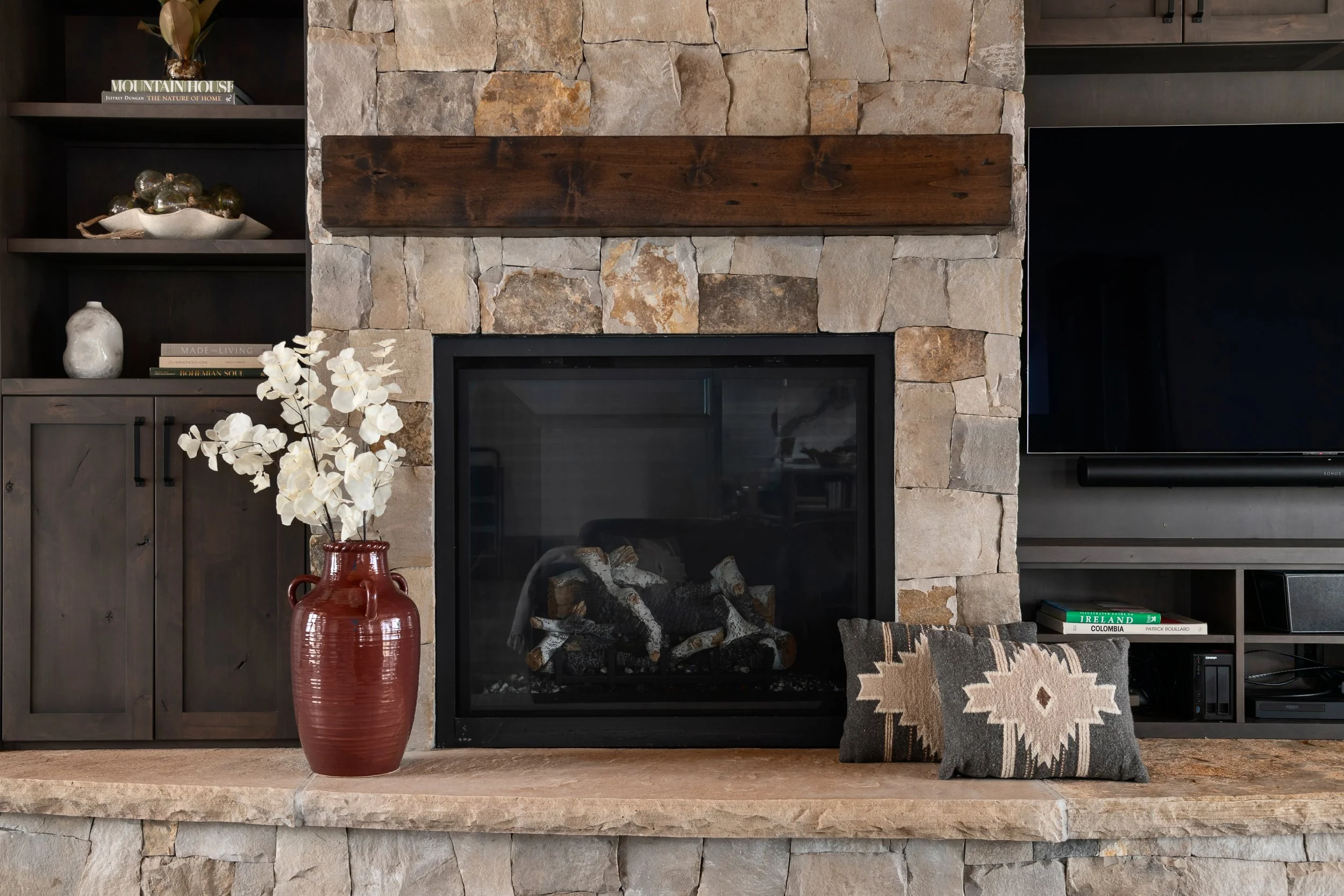 Living Room Fireplace