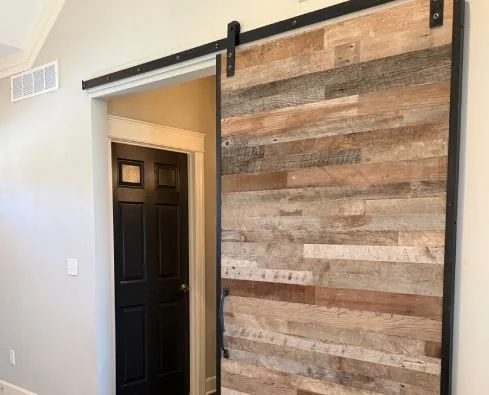 Reclaimed Barnwood & Privacy Partition