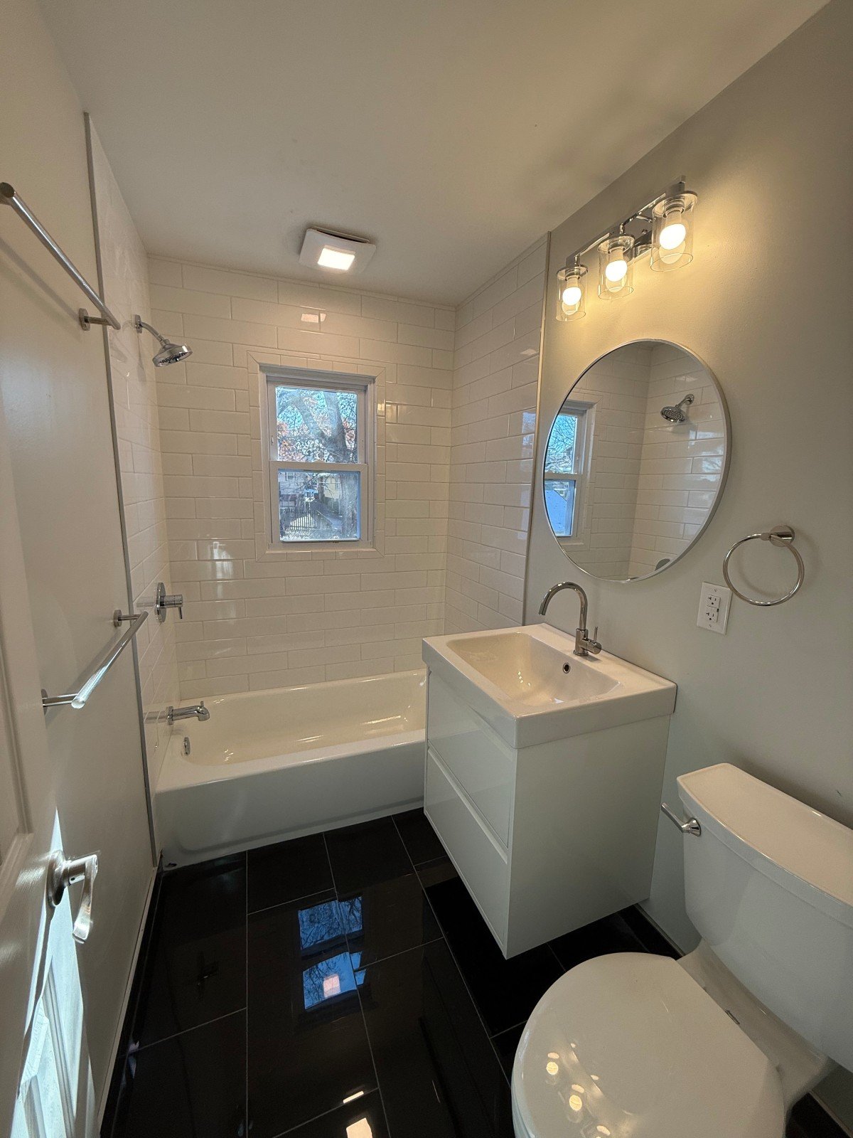 After upstairs bathroom