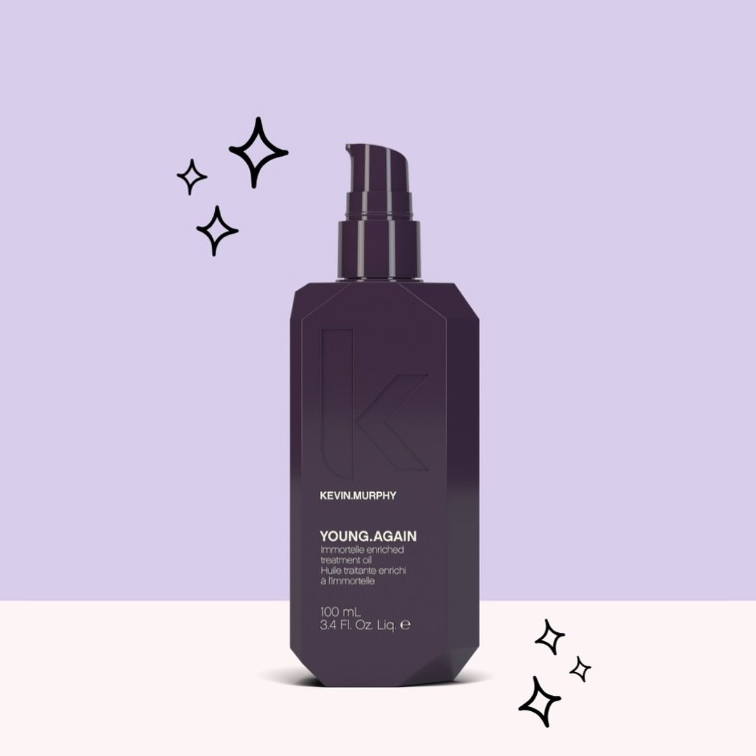 ✨ Let&rsquo;s talk about one of the most asked-about products on our shelves: Kevin Murphy Young.Again Oil ✨

This product does more than just adds shine &mdash;it&rsquo;s a weightless, leave-in treatment oil designed to repair, protect, and restore 