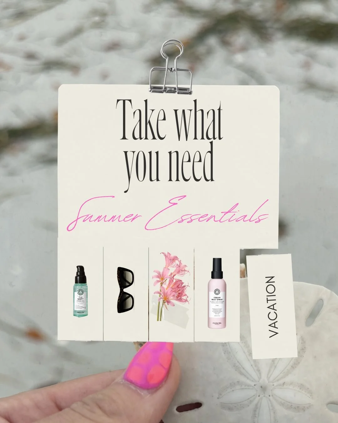 Summer hair hits different when you&rsquo;re using the right products ☀️

Between heat styling, humidity, pool days, salt water, UV exposure, and dry ends&hellip; summer can be HARD on your hair.

These are a few of our favorite summer hair must-have