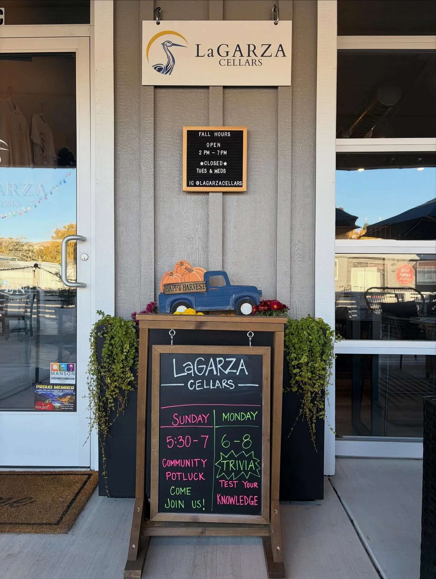 Join us every Sunday 5:30-7pm for community potlucks &amp; every Monday at 6pm for trivia!