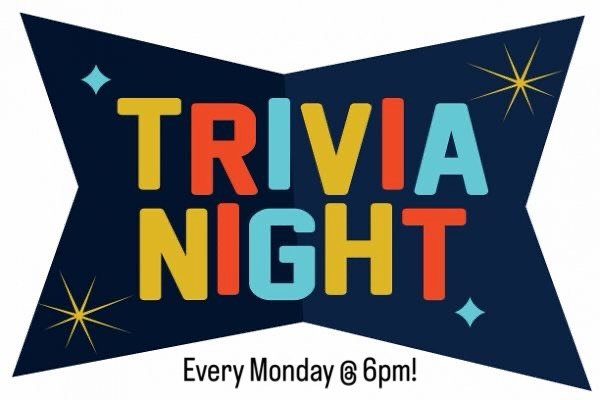 Join us for trivia tonight @ 6pm at the tasting room! Teams of up to 6, prizes &amp; free popcorn 🍿🍷🤓
