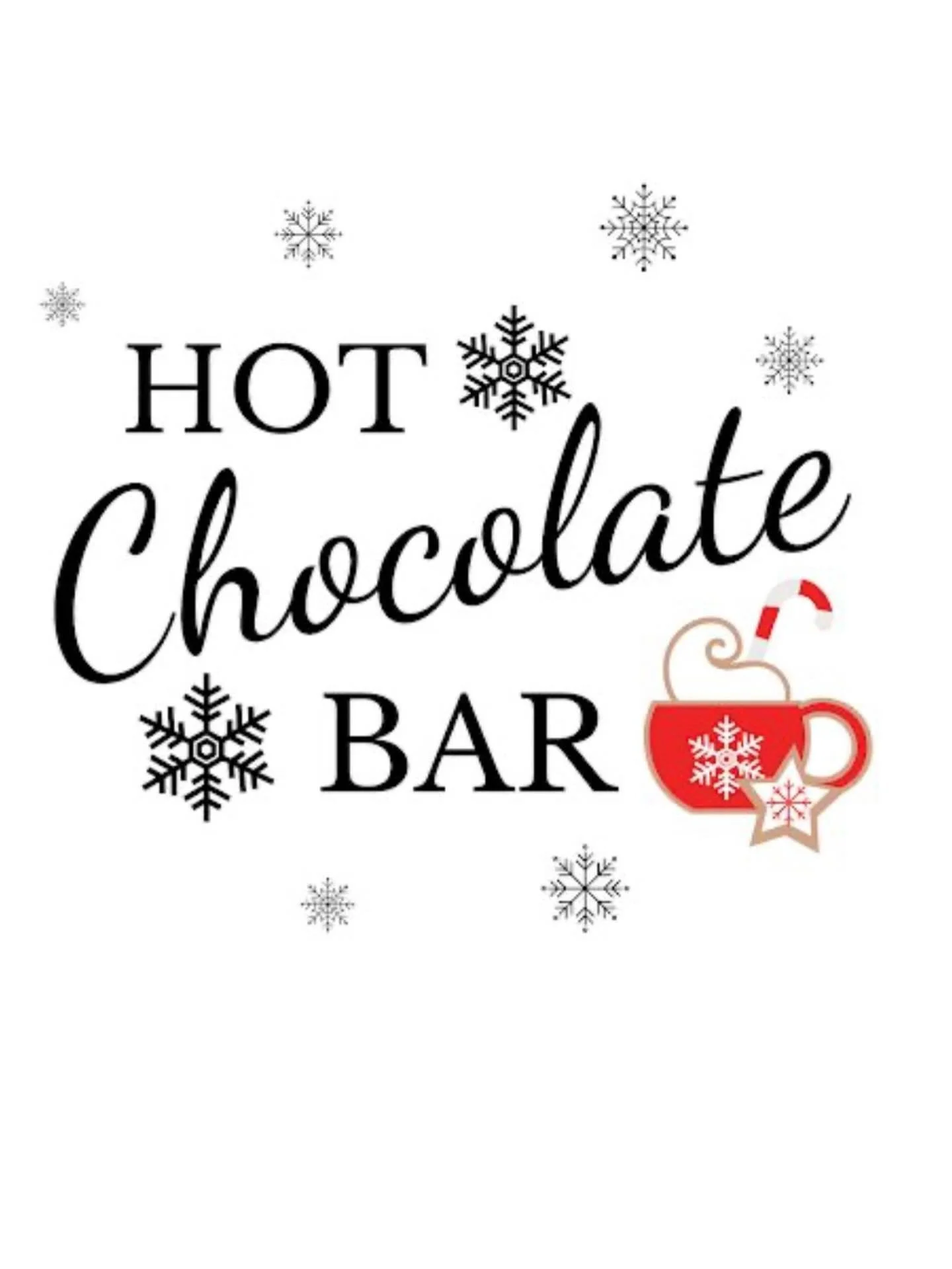 Starting today! Hot cocoa bar in the tasting room. Come warm up by the fire inside or outside and enjoy a hot beverage. We also offer spiced N/A cider &amp; mulled wine ☕️🍷