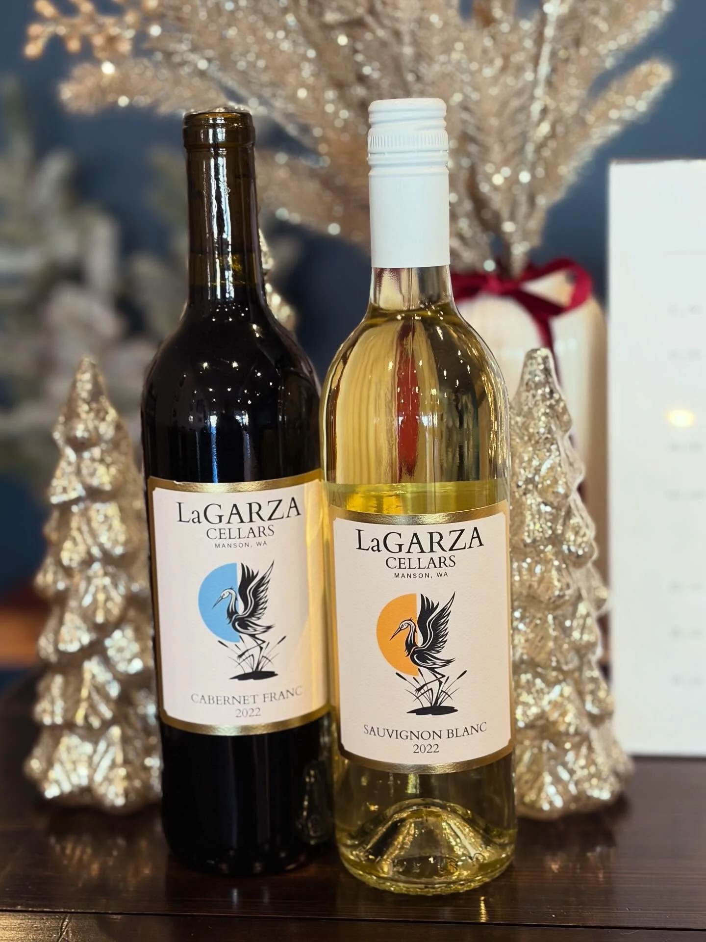 Holiday Duo! Come in and get our Sauvignon Blanc &amp; Cabernet Franc for $85 (regularly $95) for a limited time during the holidays 🦃🎄We&rsquo;re open Thursday-Monday 2pm-7pm!