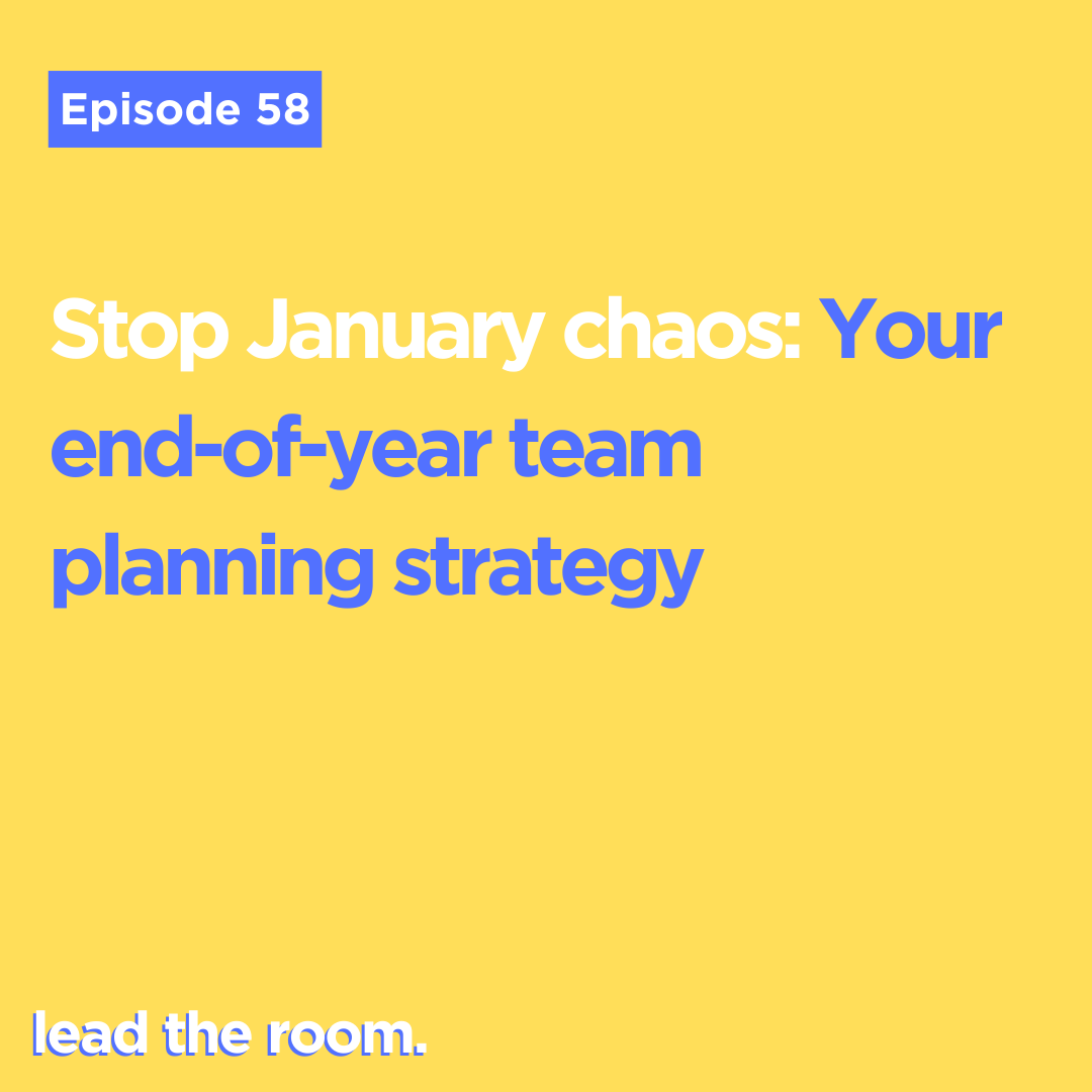 How to Set Your Team Up for January Success (Without the Chaos)