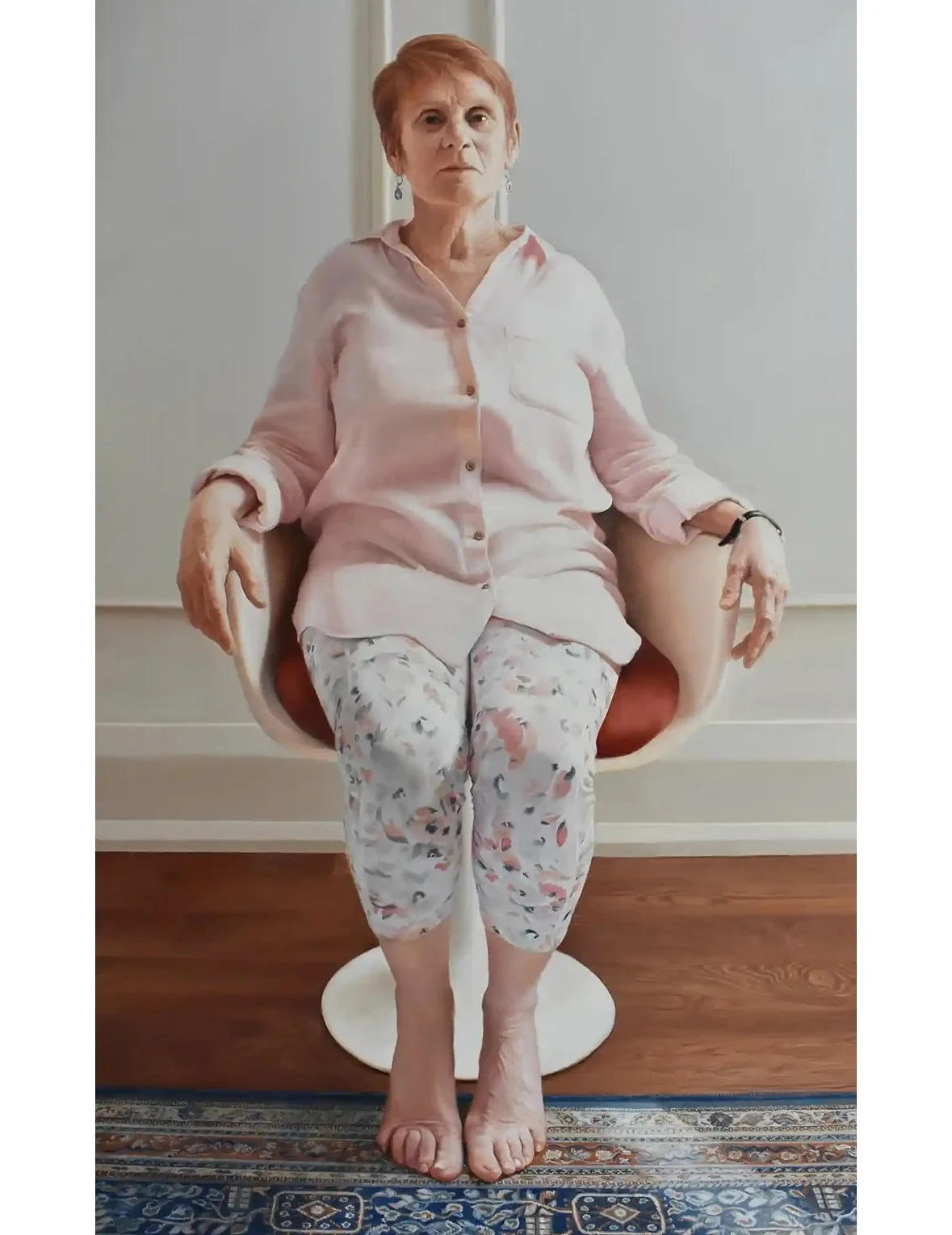 I&rsquo;ve been lucky to work with @louisekermode over the years, and working with her on the writing behind &ldquo;Madonna in a Tulip Chair&rdquo; was especially rewarding. The painting depicts Donna Meaney, (once the well-known muse of Canadian art