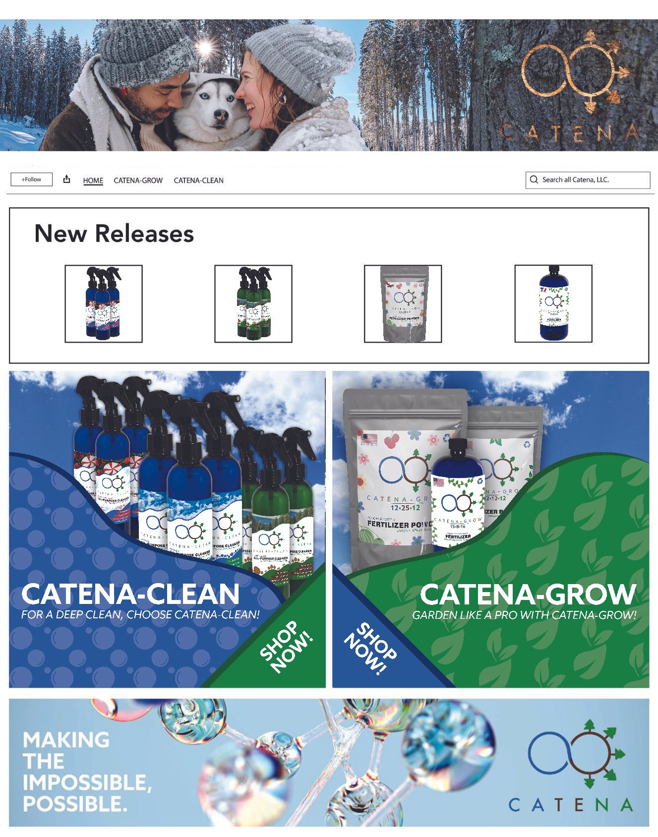 Amazon Storefront Design Concept
