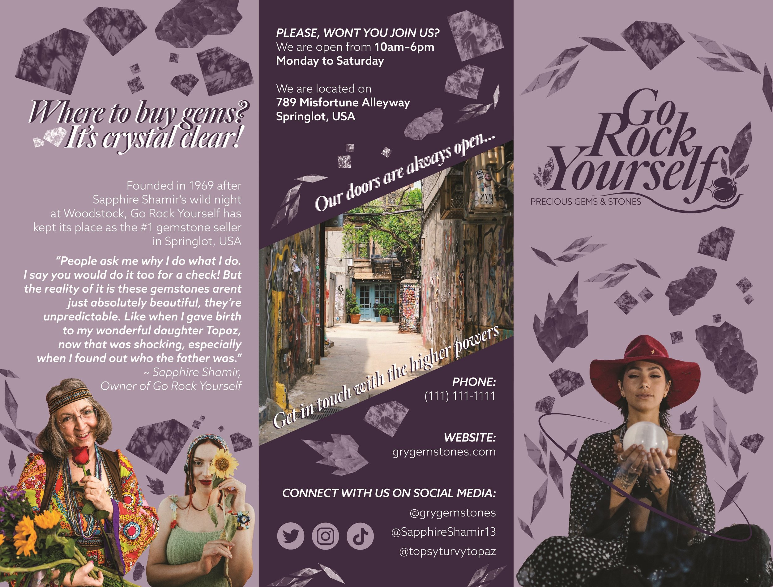 Gem Brochure Outside