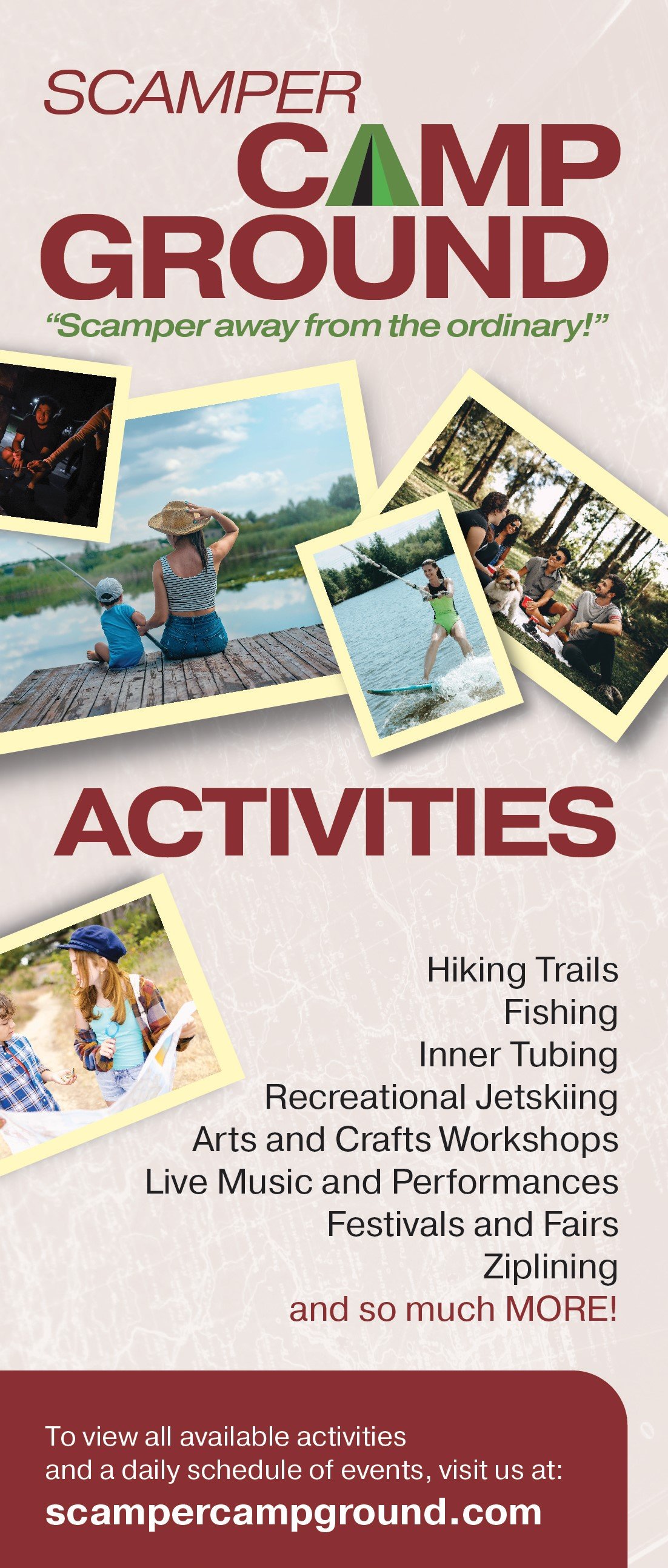 Camp Pamphlet Front