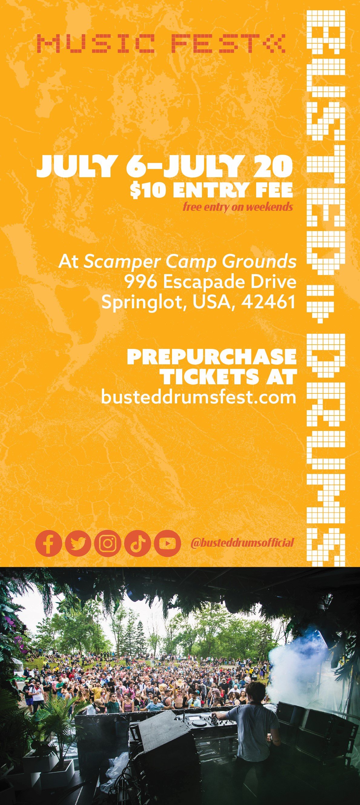 Music Fest Pamphlet Back