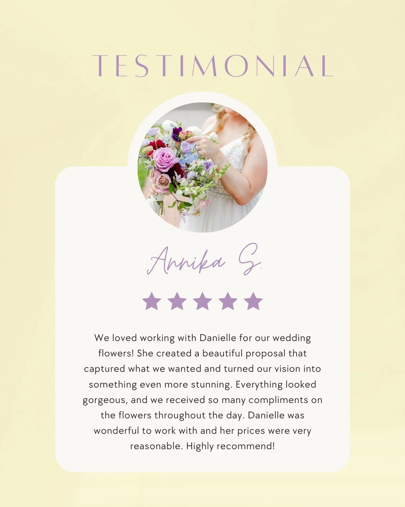 So thankful for the beautiful people I get to flower for. My brides are the best! I love hearing how much you loved your wedding flowers because it means my contribution to your love story added to your beauty and joy. I love making your day beautifu