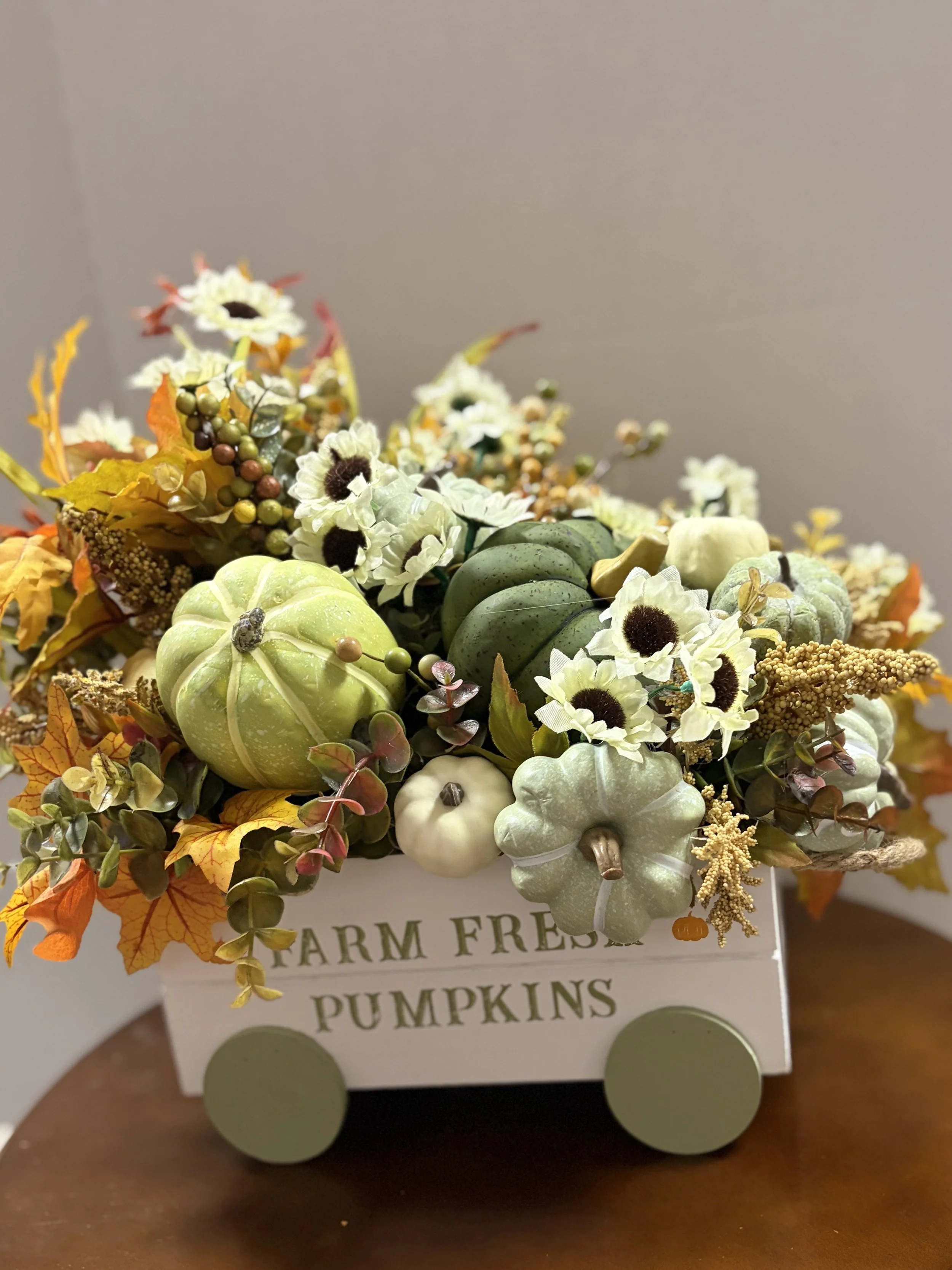 Wagon "Farm Fresh Pumpkins"