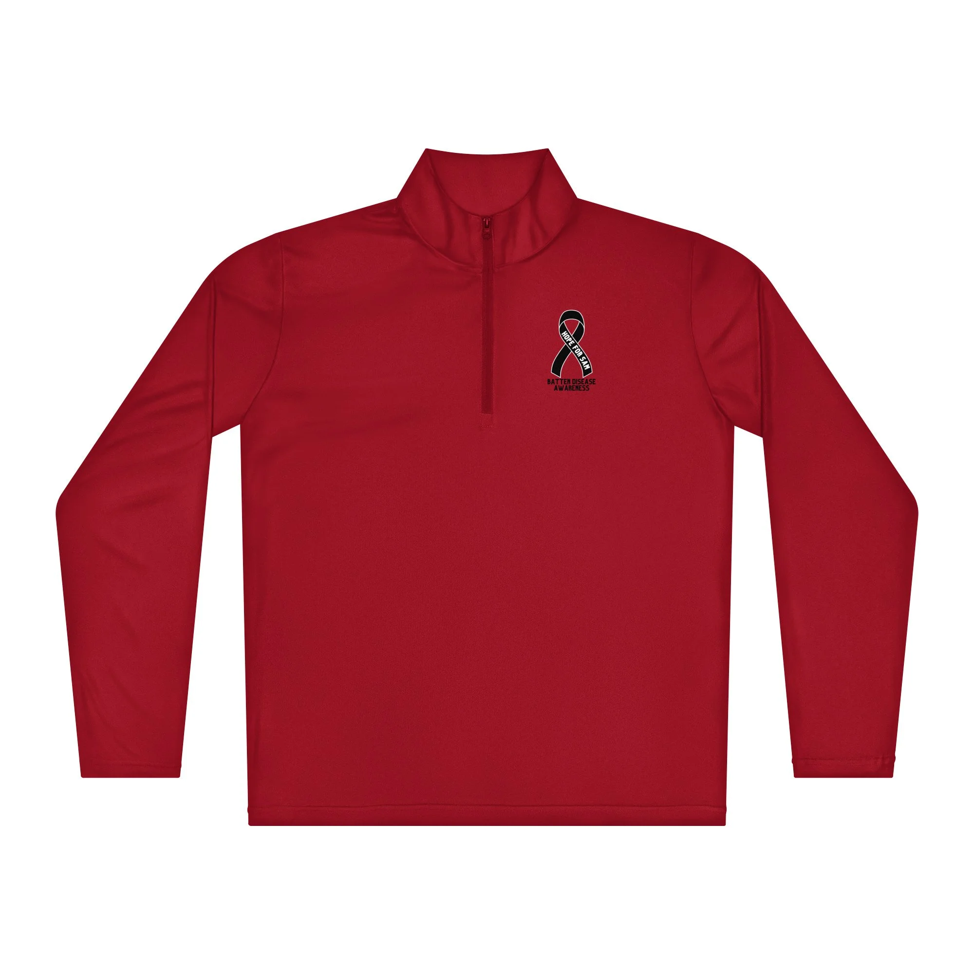 Hope for Sam Lightweight quarter-zip pullover