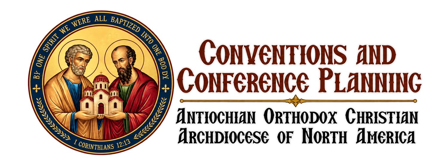 Convention and Conference Planning, Antiochian Orthodox Christian Archdiocese