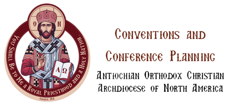 Convention and Conference Planning, Antiochian Orthodox Christian Archdiocese