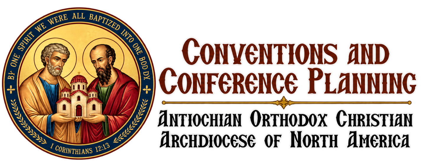 Convention and Conference Planning, Antiochian Orthodox Christian Archdiocese