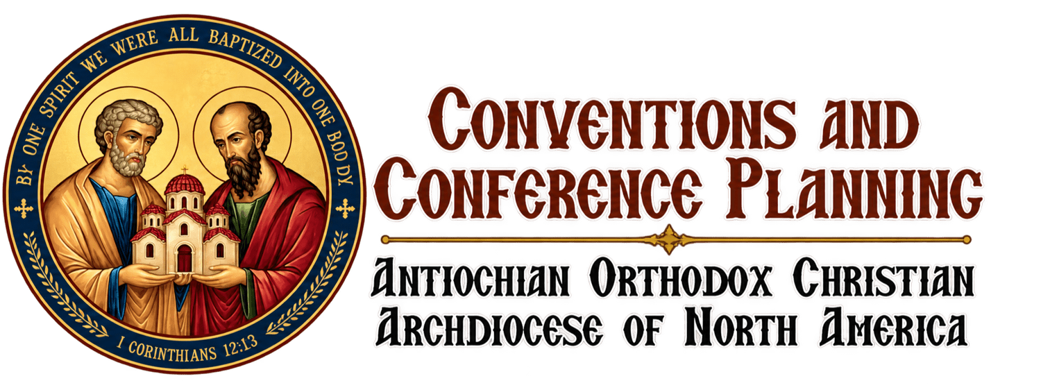 Convention and Conference Planning, Antiochian Orthodox Christian Archdiocese