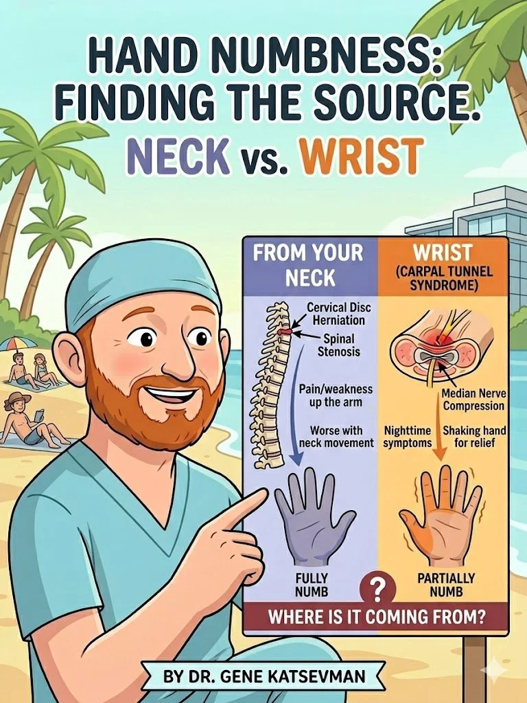 Is My Hand Numbness From My Neck or My Wrist? How to Tell the Difference