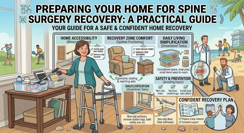 Preparing Your Home for Spine Surgery Recovery