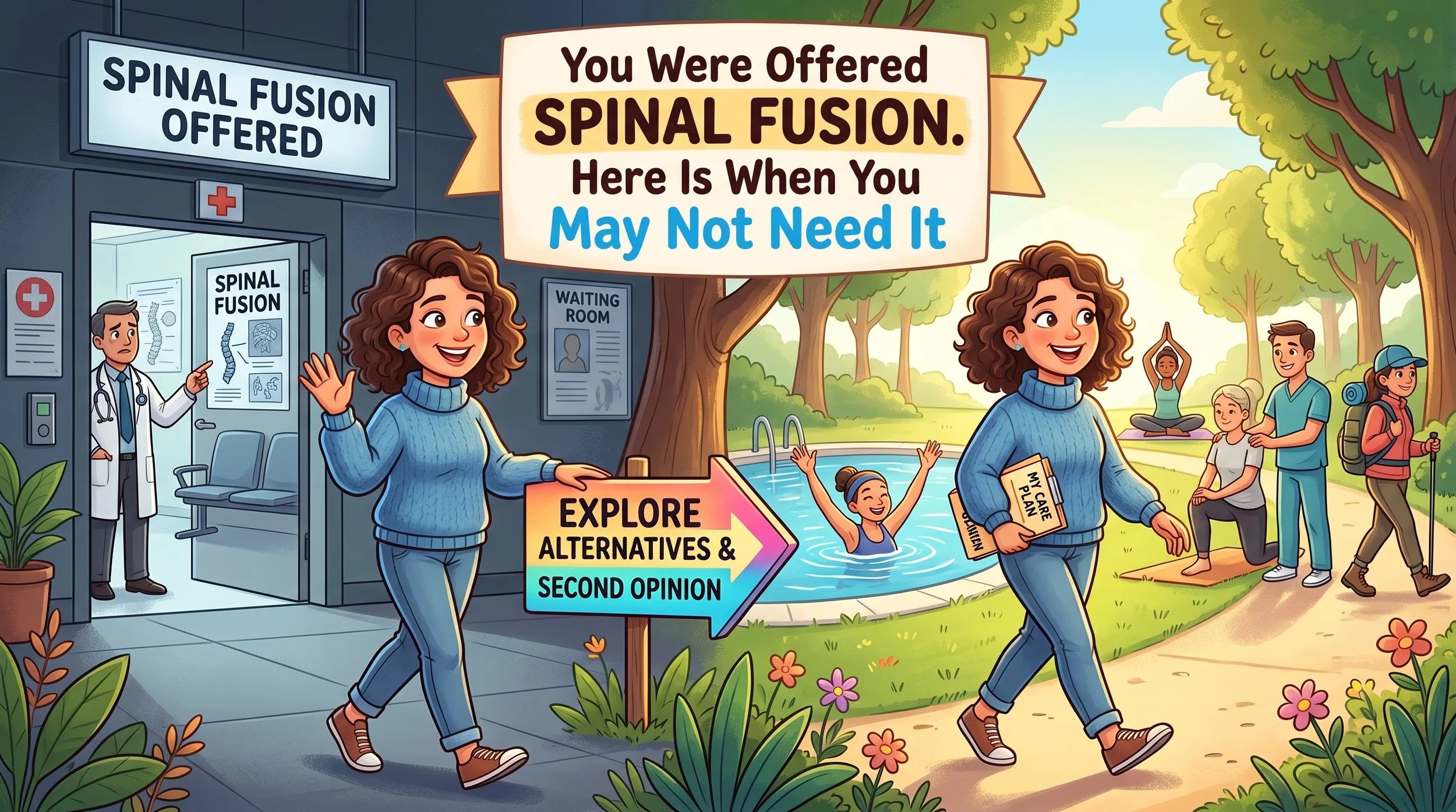 You Were Offered Spinal Fusion. Here Is When You May Not Need It