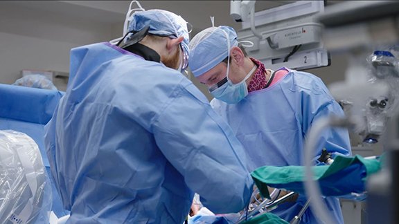 What does a neurosurgeon treat?