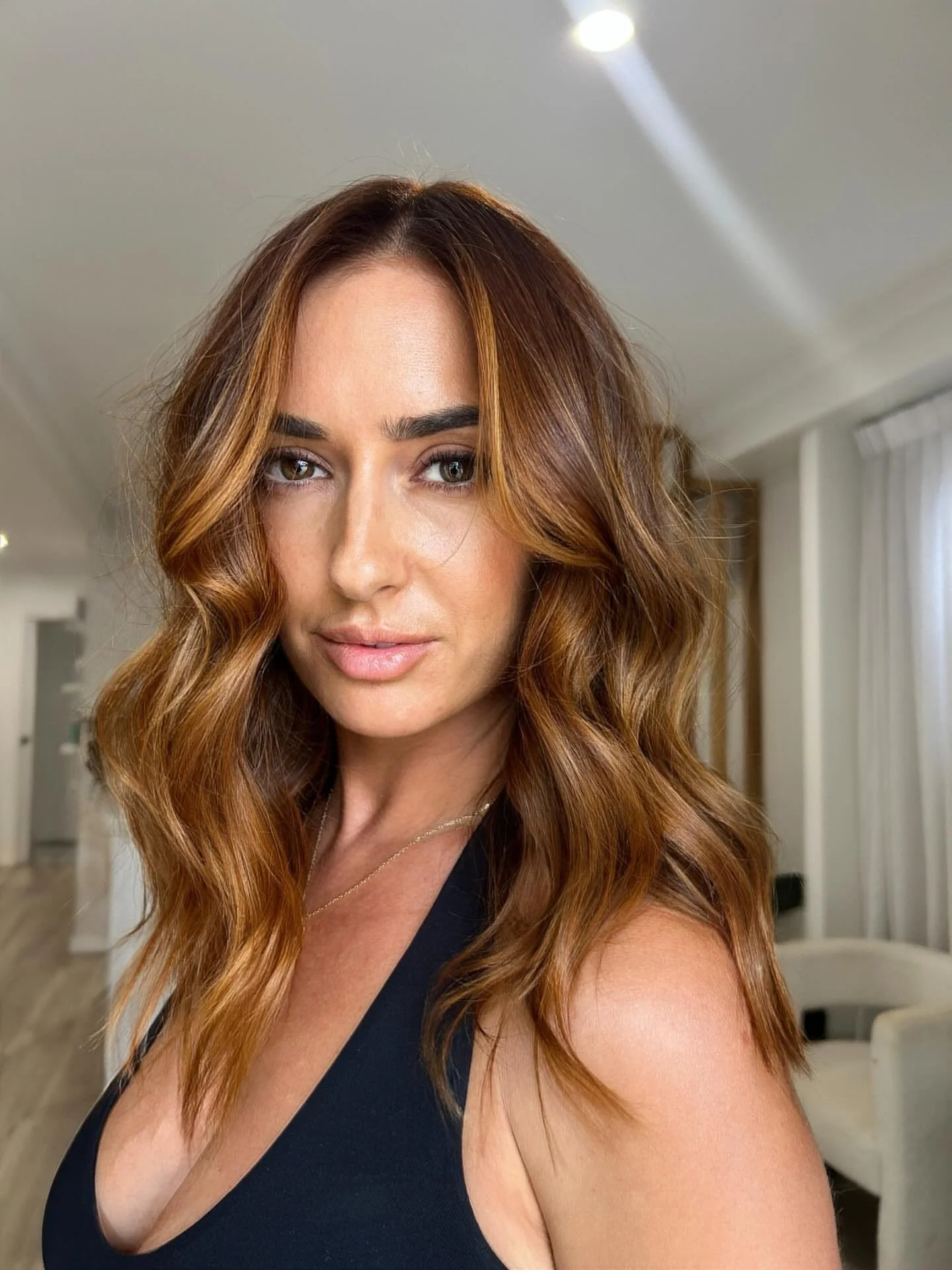 Red heads are HOT!! @chezmoments this is your colour! 
Mastered by the talented KYM 

#copperhair #noosacolourist #noosabestsalon