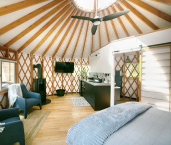 Olive Twist - Yurt Retreat